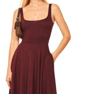 Reformation Rou Midi Dress